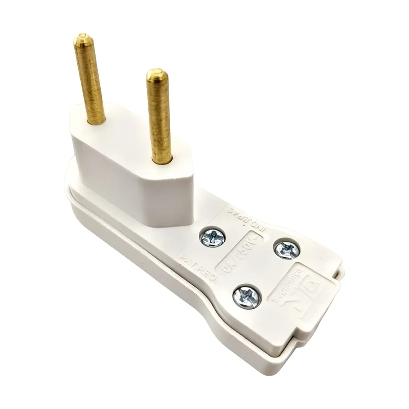 Pino Macho 2P 10A Branco Ilumi