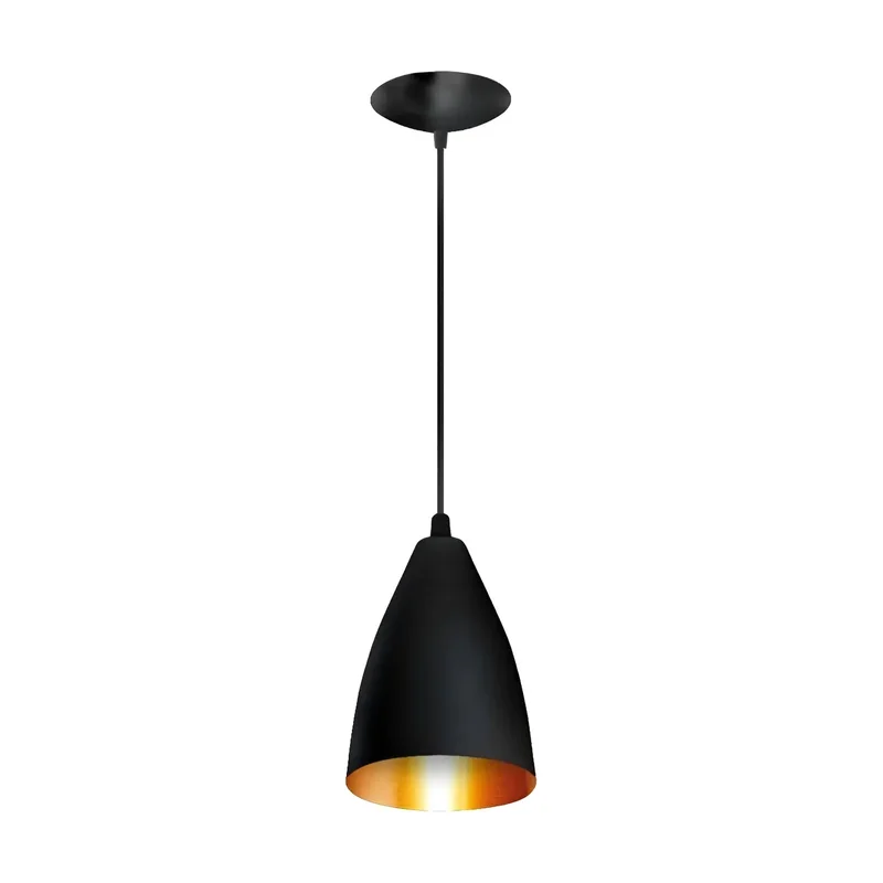 Pendente Bari Preto/cobre