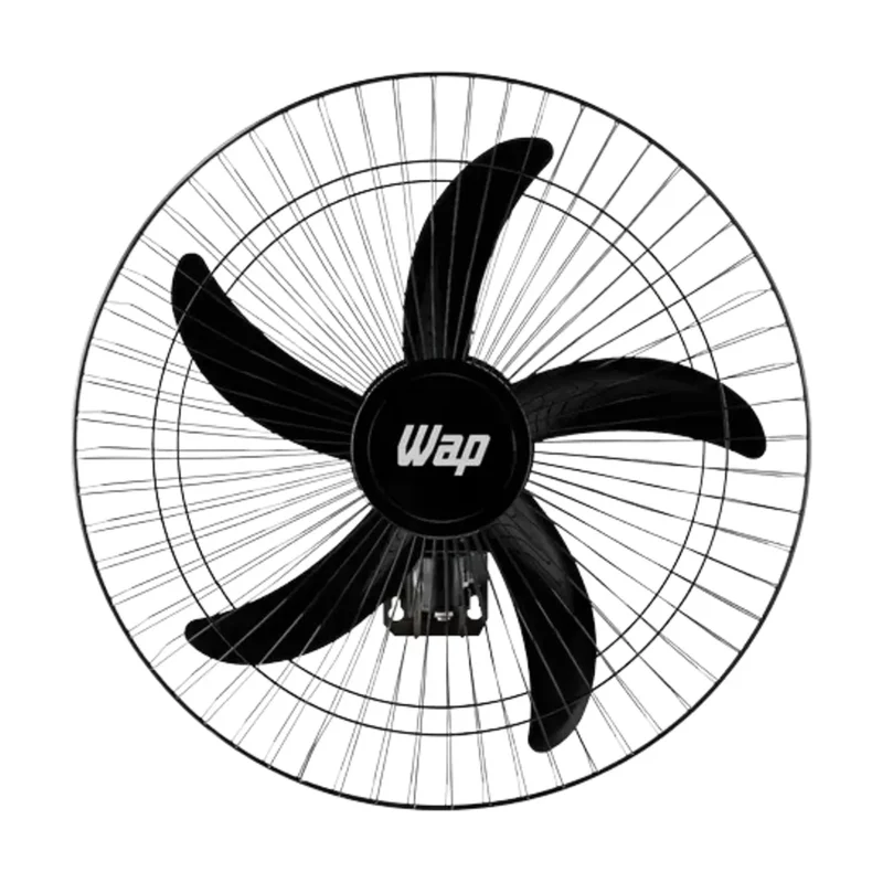 36989 Oscilante Parede 60 CM Bi-volt Preto 40 Fios Premium