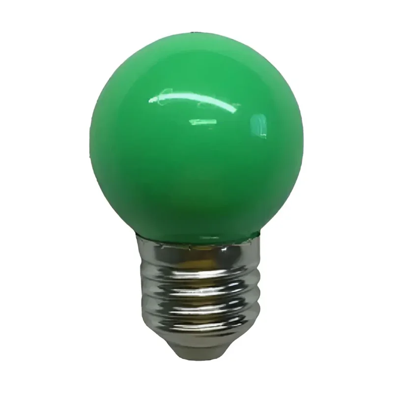 Lâmpada Super LED Verde Galaxy Bolinha 3W 127V