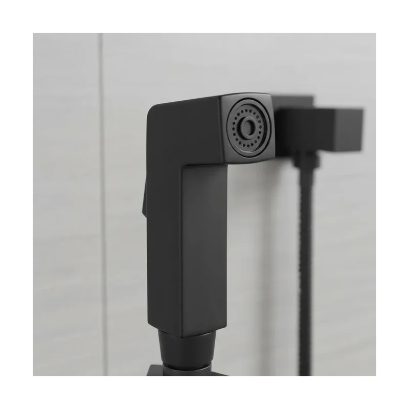 Ducha Higienica Square ALL Black C 78