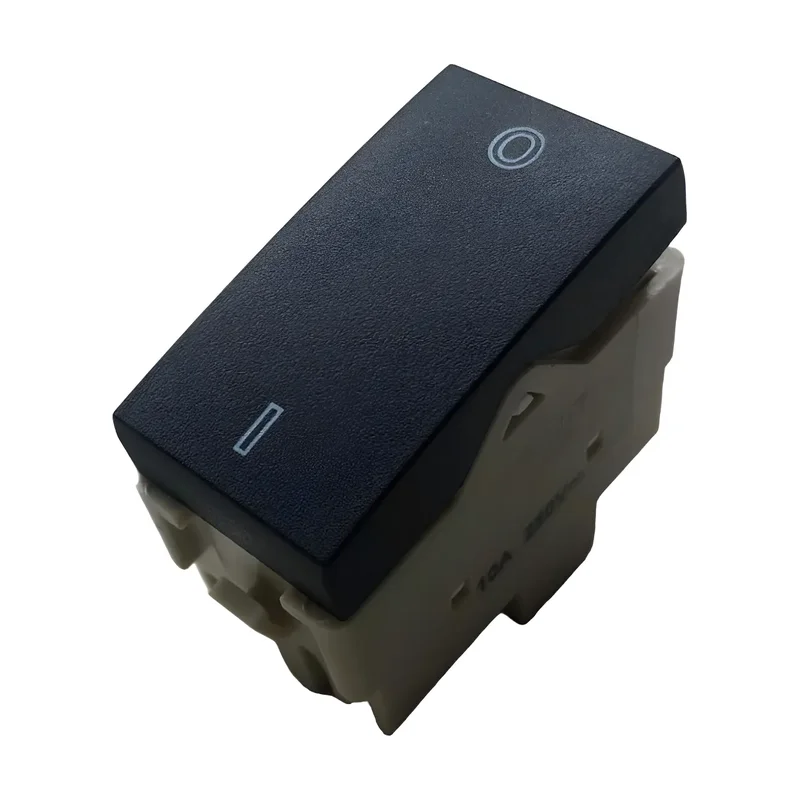 Módulo Interruptor Bipolar Paralelo 10A Ebony Clean 16516