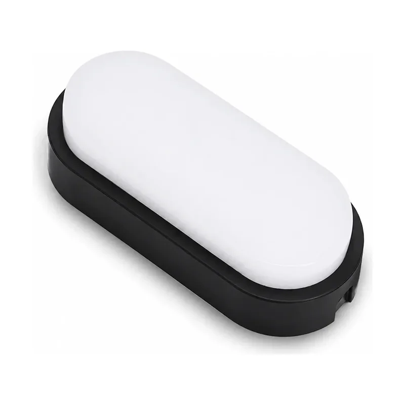 Tartaruga LED Light PP Lente PC 200 mm IP65 15W Bivolt 6.500K - Preta - (15156016) - Base Icms St: 0,00 - Valor Icms St: