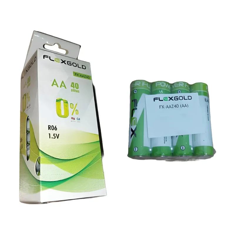 Pilha AA Comum C/4 Unidades Flexível