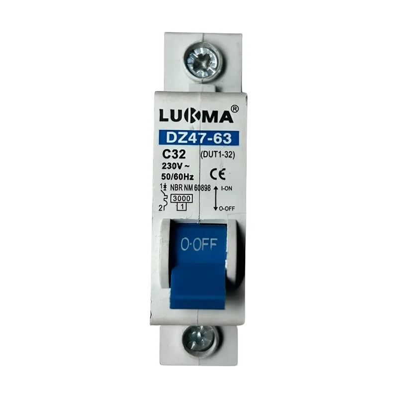 Disjuntor DIN Lukma Unipolar 32A