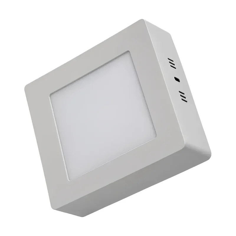 Plafon Sobrepor Quadrado Branco 6W LF6,5 Black Decker