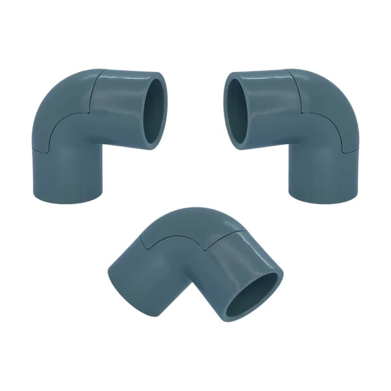 Cotovelo com Janela PVC 1" Cinza Hidrossol