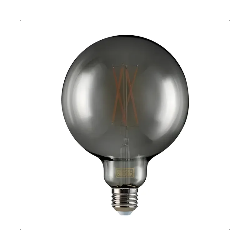 Lâmpada LED Filamento G125 Black 3W 2200K 100-240V BDF3-0150-01 -