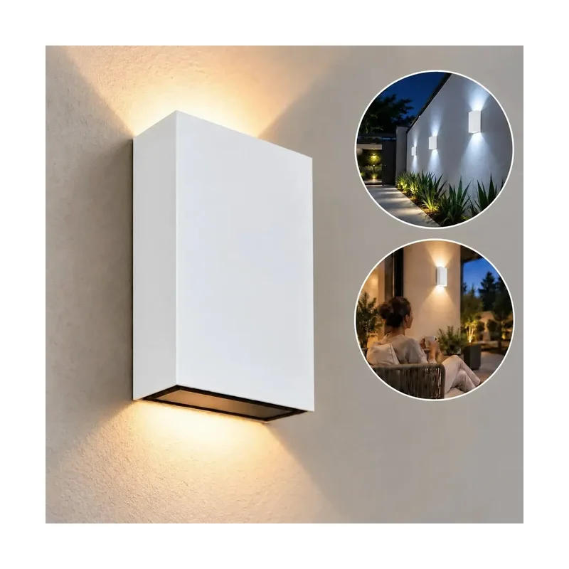 Arandela Branca LED 4W 3000K IP65 100-240V BDPF-0150-02 -