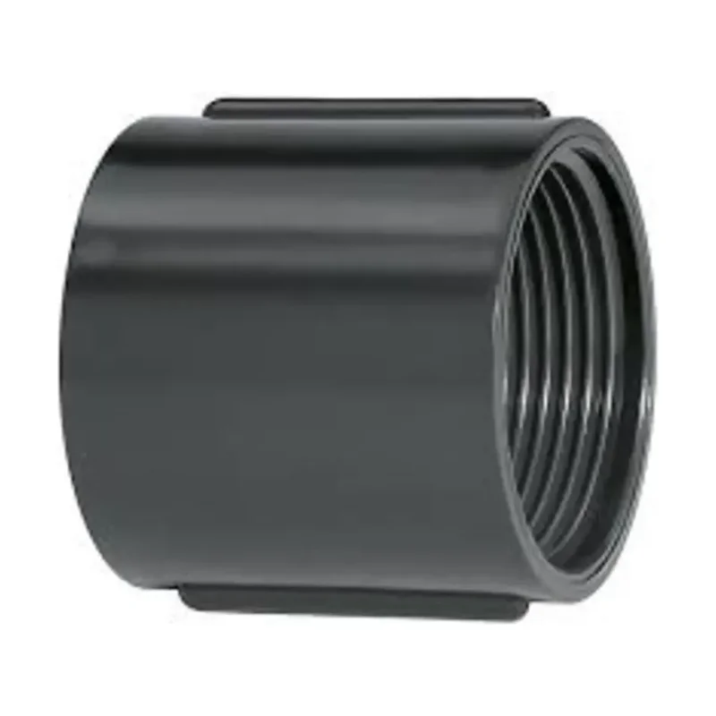 Luva PVC Preta 3/4 Hidrossol com Rosca