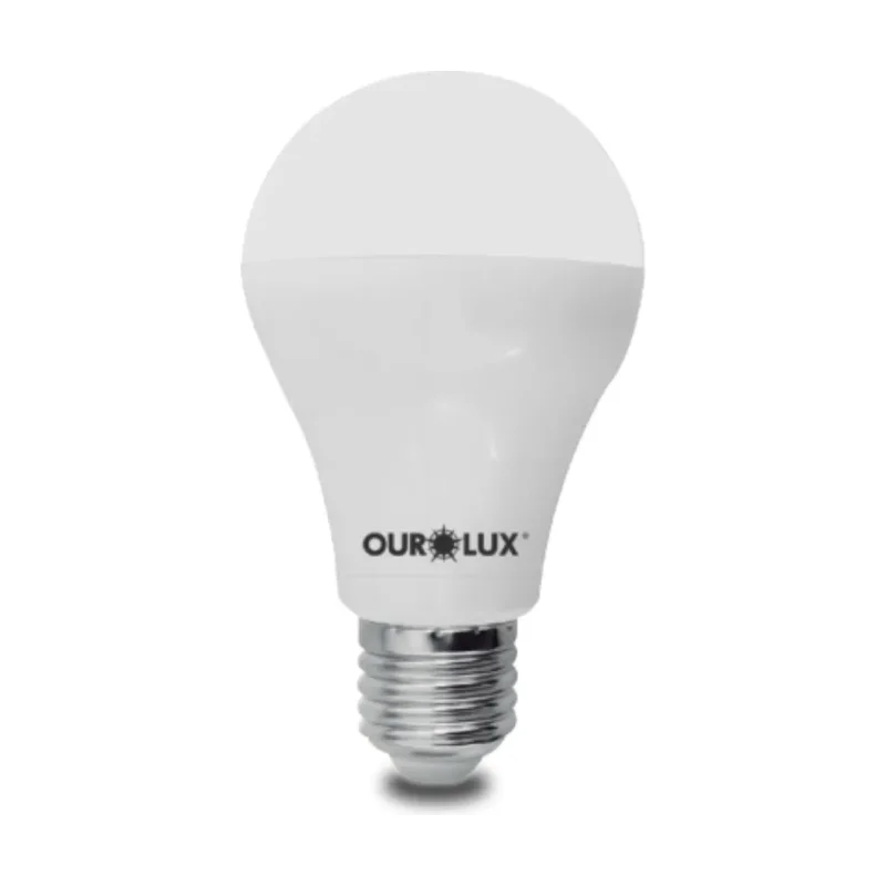 Lâmpada 12W Branca Morno Ourolux
