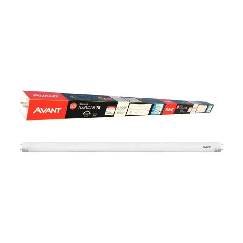Lâmpada Fluorescente LED 09W Avant Branca