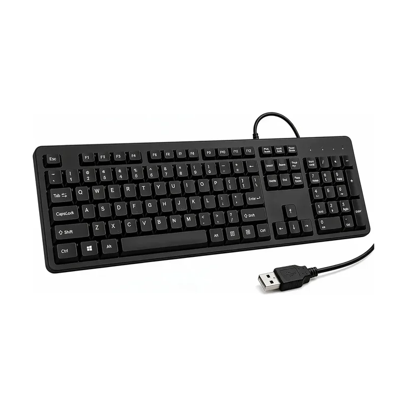 Teclado Padrão USB Preto