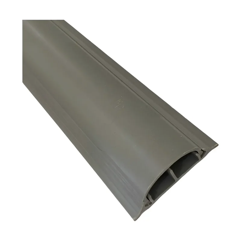 620920 Canaleta de Piso 50x15 mm Cinza com Divisoria UN 1