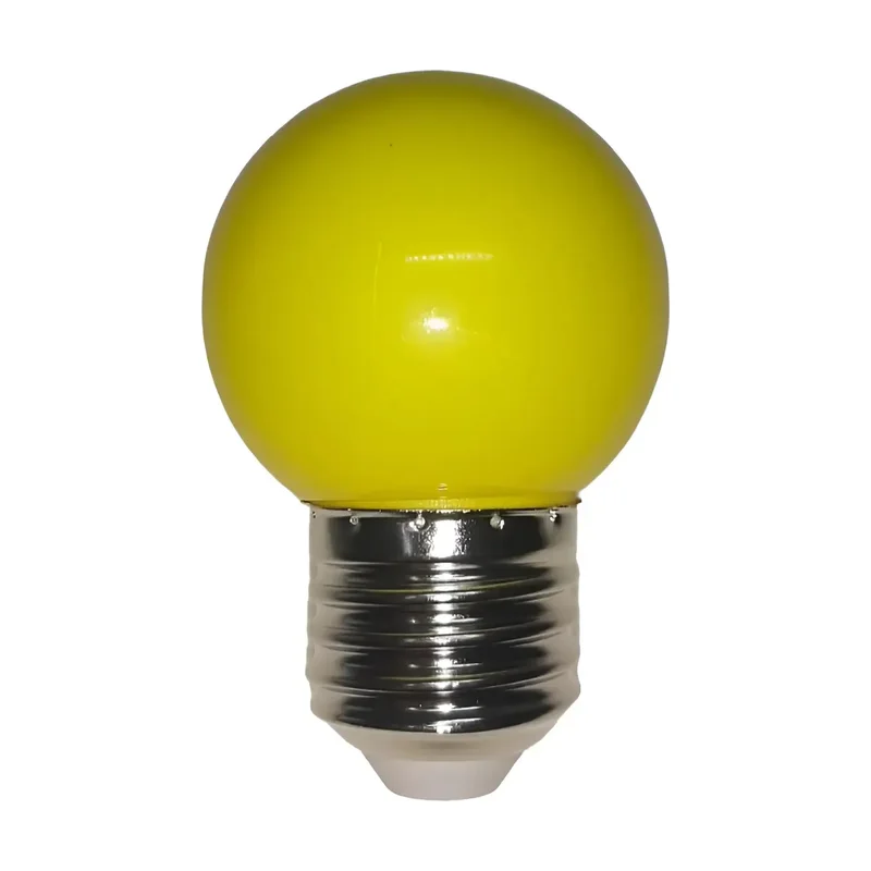 Lâmpada Bolinha 1W Amarelo Quente CTB