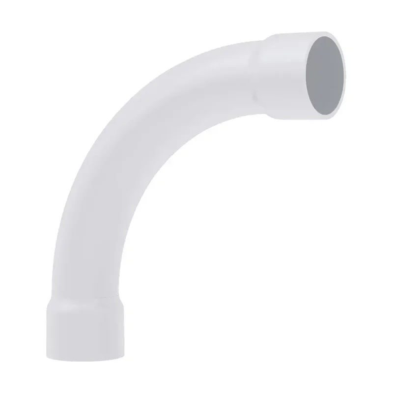 Curva PVC Branca 1 90 com Bolsa Soldavel TAF