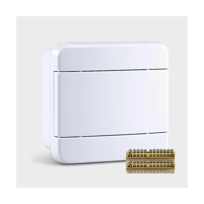 Quadro Force LI Embutir para 4 Disjuntores PVC