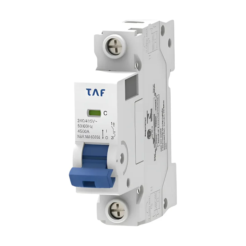 Disjuntor DIN 10A 1P 4.5KA TAF
