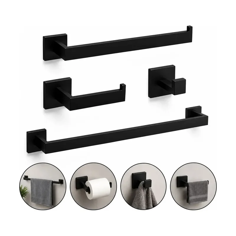 KIT Banheiro Roady Preto 5000007