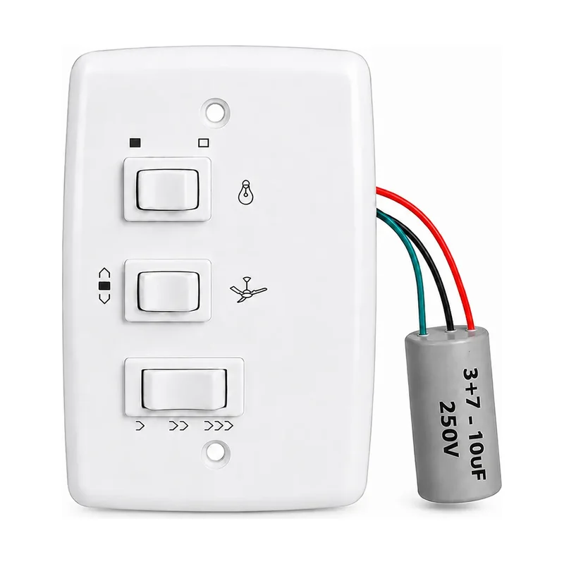 Chave para Vent. 3 Veloc. 1 Lâmpada 127V
