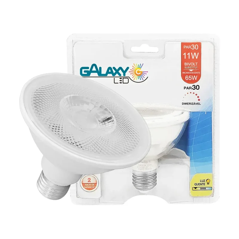 Lâmpada Super LED Galaxy PAR 30 11W AM