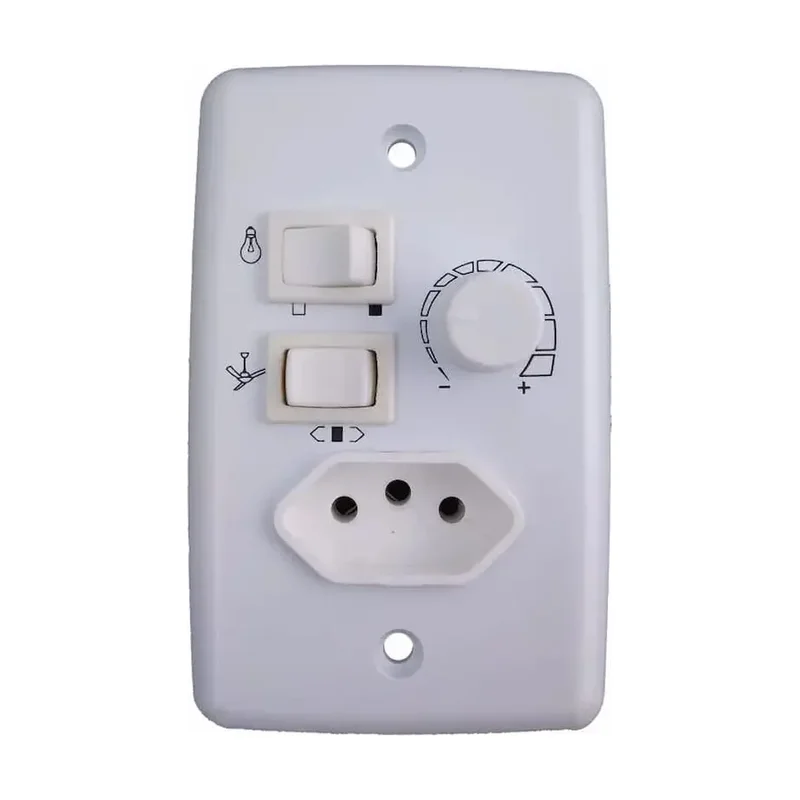 Chave Rotativa 400W C/tomada 1 LUZ