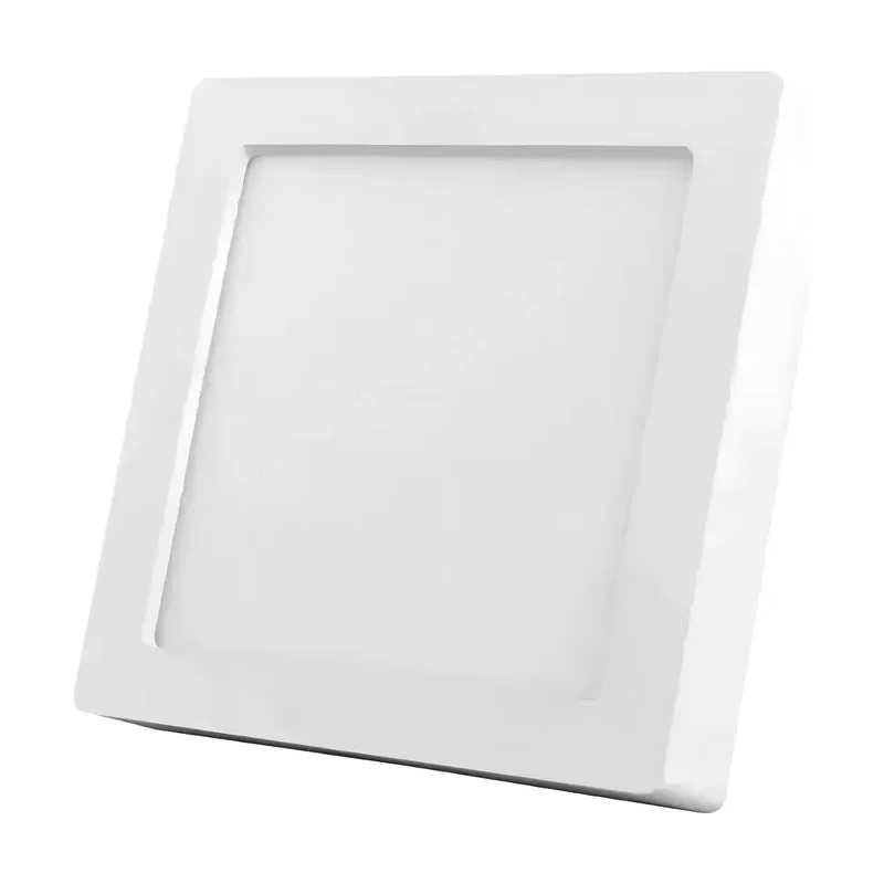 Painel LED ECO Branco Sobrepor 12W Quadrado. 6500K 100-240V BD