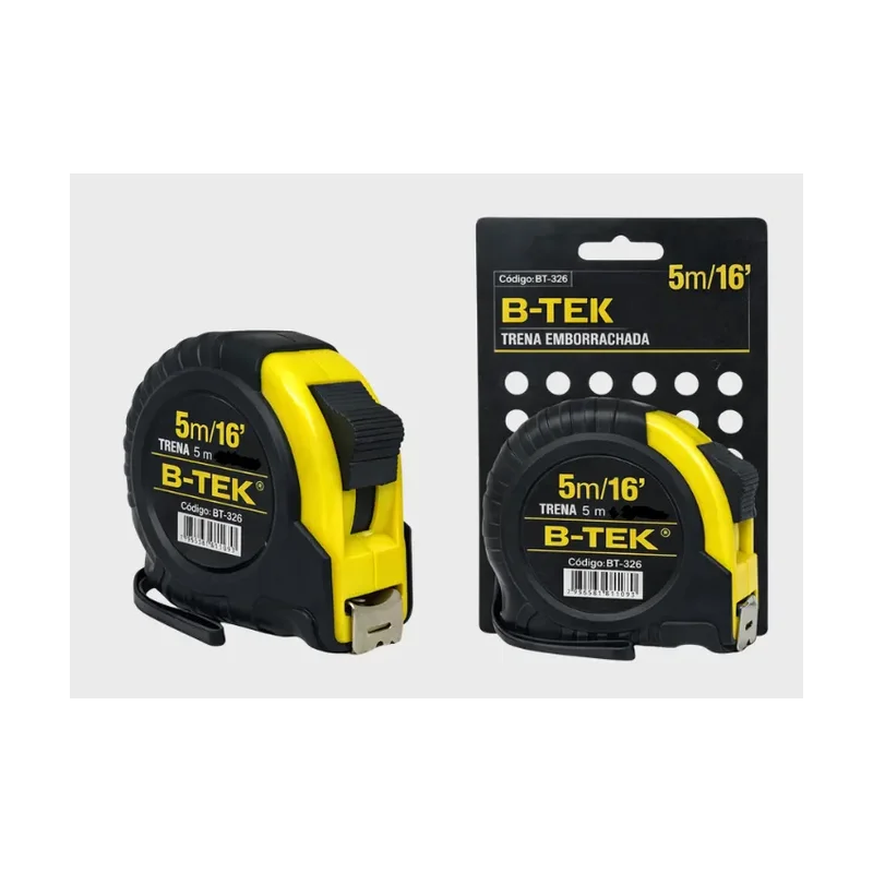 Trena Emborrachada 5M x 25 mm BM-326 B-tek