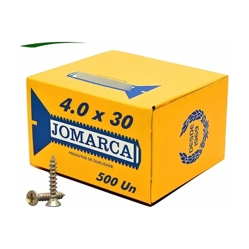 Parafuso para Madeira Philips 4.0 x 30