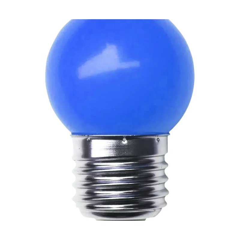 Lâmpada Super LED Azul Galaxy Bolinha 1,5W 220V