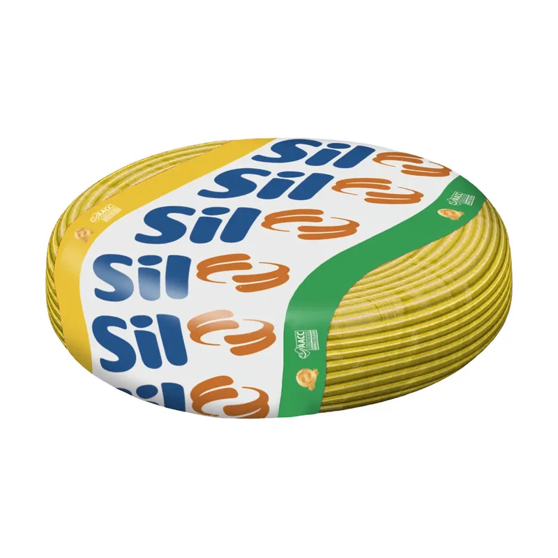 Cabo Flexível SIL 4,0 mm Amarelo